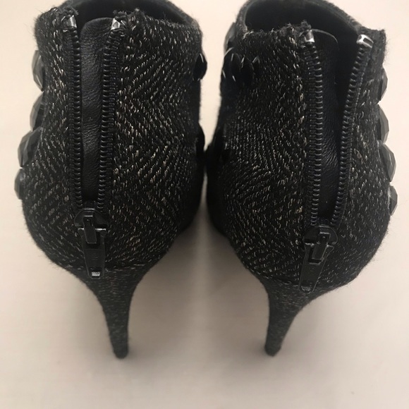 NEW-Di Beatrice Italian crystal booties - Picture 4 of 6